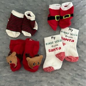 Christmas Baby Socks